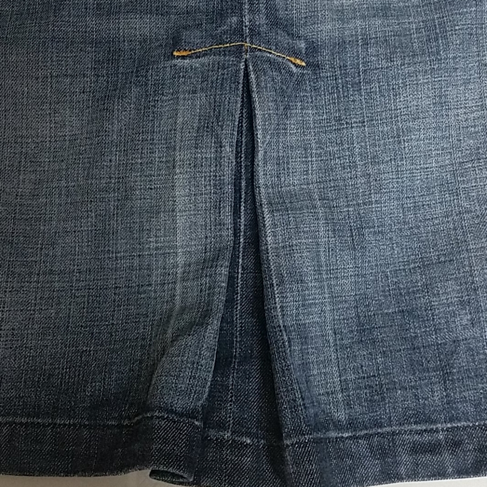 7 For All Mankind Jean Skirt - Picture 5 of 9